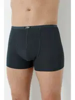 Füme Erkek Bambu Boxer Ince Bel Lastikli Arma Yıldız 1190 - 5 ADET Füme görsel 4