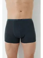 Füme Erkek Bambu Boxer Ince Bel Lastikli Arma Yıldız 1190 - 5 ADET Füme görsel 5