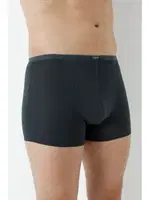 Füme Erkek Bambu Boxer Ince Bel Lastikli Arma Yıldız 1190 - 5 ADET Füme görsel 6