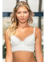 Gallipoli Ekru Balenli Kapsız Bustiyer Sütyen MGP11270 Ekru