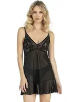 Gecelik String Takım Fabony 4180 Siyah farklı açı