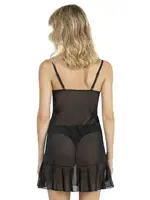 Gecelik String Takım Fabony 4180 Siyah görsel 4