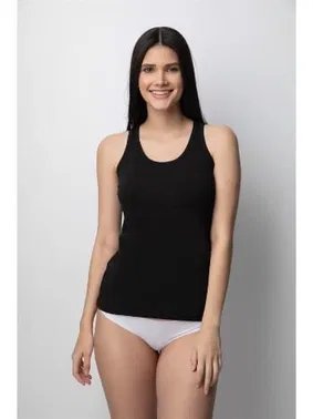 Donex Geniş Askılı Pamuklu Basic Kadın Atlet Donex 3361 