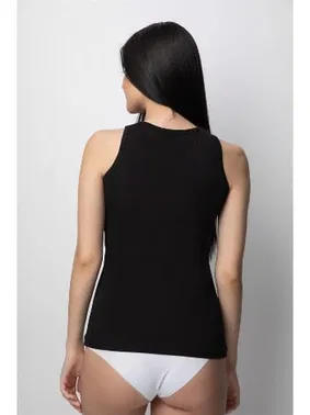 Donex Geniş Askılı Pamuklu Basic Kadın Atlet Donex 3361  - Alternatif Görünüm