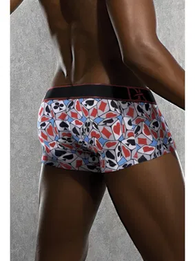 Doreanse Geniş Bel Latikli İskambil Zar Desenli Mini Erkek Boxer Doreanse 1769 - Alternatif Görünüm