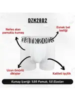 Geniş Lastikli Erkek Beyaz Boxer Darkzone DZN2802 görsel 6