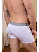 Geniş Lastikli Erkek Beyaz Boxer Darkzone DZN2802 görsel 9