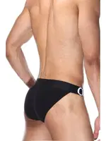 Geniş Lastikli Siyah Erkek Slip Külot  Darkzone DZN6151 detay görünüm