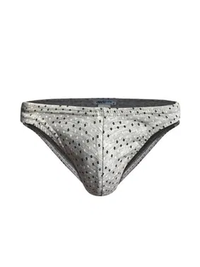 Darkzone Geometrik Desenli Gri Erkek Slip  Darkzone DZN6472