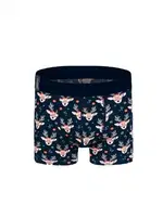 Geyik Desenli Yılbaşı Erkek Boxer (Dijital Baskılı) Darkzone DZNNY0003