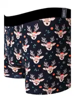 Geyik Desenli Yılbaşı Erkek Boxer (Dijital Baskılı) Darkzone DZNNY0003 görsel 5