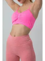 Gigotto Çapraz Askılı Seamless Büstiyer Miorre 001-001278 Neon Pembe görsel 7