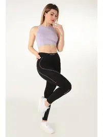 Miorre Gigotto Çizgili Kadın Normal Bel Tayt Miorre 279-000010