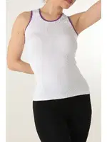 Gigotto Kadın Seamless Fitilli Atlet Miorre 001-001254 Beyaz görsel 8