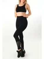 Gigotto Kadın Seamless Yüksek Bel File Detaylı Tayt Miorre 279-000005 Siyah farklı açı
