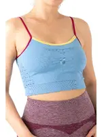 Gigotto Seamless Dantel Detaylı Blue Büstiyer Miorre 001-001202 Mavi