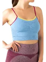 Gigotto Seamless Dantel Detaylı Blue Büstiyer Miorre 001-001202 Mavi detay görünüm