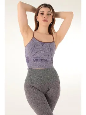 Miorre Gigotto Seamless Dantel Detaylı Spor Büstiyer Miorre 001-001213 - Alternatif Görünüm