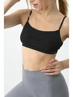 Gigotto Seamless İnce Ayarlanabilir Askılı Kapsız Büstiyer Miorre 002-001210 Siyah