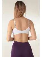 Gigotto Seamless İnce Ayarlanabilir Askılı Kapsız Büstiyer Miorre 002-001210 Beyaz görsel 8