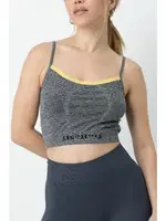 Gigotto Seamless Kabartma Desenli Büstiyer Miorre 002-000054 Gri detay görünüm