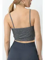 Gigotto Seamless Kabartma Desenli Büstiyer Miorre 002-000054 Gri görsel 4