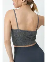 Gigotto Seamless Kabartma Desenli Büstiyer Miorre 002-000054 Gri görsel 7