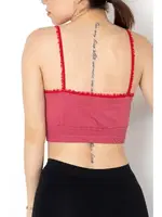 Gigotto Seamless Kadın Spor Büstiyer Miorre 001-001200 Gül Kurusu görsel 5