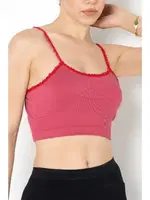 Gigotto Seamless Kadın Spor Büstiyer Miorre 001-001200 Gül Kurusu görsel 6