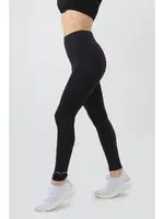 Gigotto Seamless Normal Bel Esnek Tayt Miorre 001-001227 Siyah detay görünüm