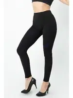 Gigotto Seamless Normal Bel Esnek Tayt Miorre 001-001228 Siyah detay görünüm