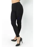 Gigotto Seamless Normal Bel Esnek Tayt Miorre 001-001228 Siyah farklı açı