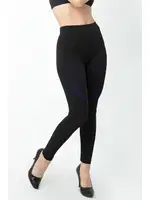 Gigotto Seamless Normal Bel Esnek Tayt Miorre 001-001228 Siyah görsel 4