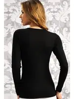 Goldenbay Bayan Uzun Kol Termal Atlet 8533 Siyah detay görünüm