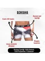 Göz Desenli 3D Boxer Darkzone DZN1046 görsel 4