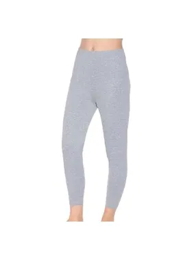 Yıldız Çamaşır Gri 3'lü Paket Likralı Battal Beden Uzun Kadın Tayt Yıldız 3637