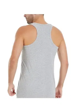 Yıldız Çamaşır Gri 3'lü Paket %100 Pamuk Sporcu Ribana Erkek Atlet Yıldız 19 - Alternatif Görünüm