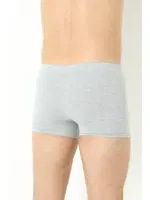 Gri Erkek Boxer Düz 3lü Paket Pamuklu Likralı Arma Yıldız 1170 - 3 ADET Gri detay görünüm