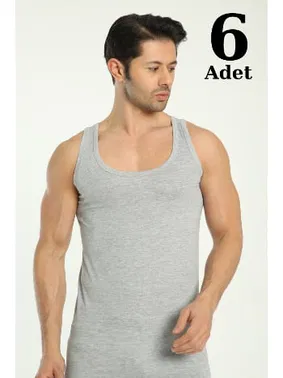 Arma Yıldız Gri Erkek Premium Atlet 6lı Paket Arma Yıldız 1001 - 6 ADET