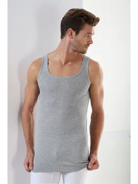 Arma Yıldız Gri Erkek Ribana Atlet Arma Yıldız 1007