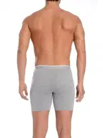 Gri Likralı Uzun Boxer 3'lü Paket Arma Yıldız 1173 - 3 ADET Gri görsel 4