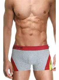 Darkzone Gri Parçalı Desenli Erkek Boxer Darkzone DZN4103