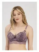 Gül Kurusu Bralet Dantelli Kadife Sütyen Moonlight 2215 Gül Kurusu