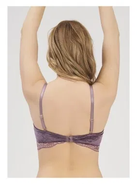 Moonlight Gül Kurusu Bralet Dantelli Kadife Sütyen Moonlight 2215 - Alternatif Görünüm