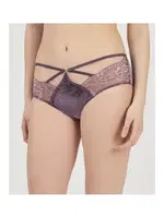 Gül Kurusu Kadife Dantelli İpli Külot Moonlight 3221 Gül Kurusu