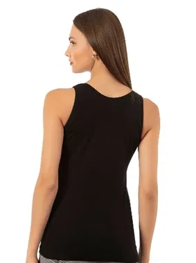 Özkan Güpürlü Pamuklu Ribana Dantelli Manolya Kadın Atlet Özkan 2001 - Alternatif Görünüm