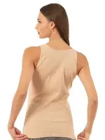 Güpürlü Pamuklu Ribana Dantelli Manolya Kadın Atlet Özkan 2001  Ten görsel 22