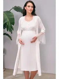 Anıl Hamile Sabahlık ve Gecelik Takım Anıl 5649