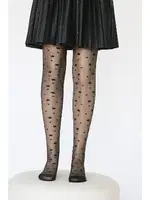 Hazel Çocuk Külotlu Çorap Siyah Daymod D2125150 Siyah farklı açı