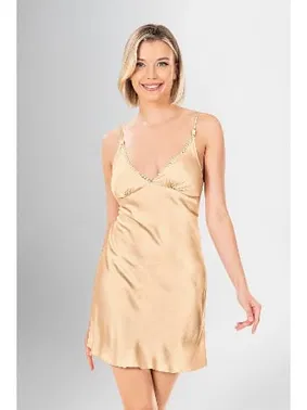 Ahu Lingerie İnce Askılı 2Li Kısa Gecelik Sabahlık Takımı Ahu Loriva 1914 - Alternatif Görünüm